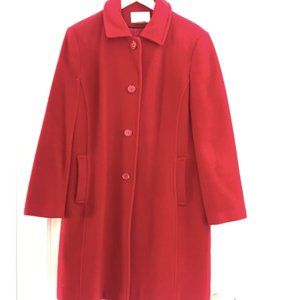 Red Worthington Coat